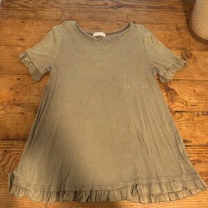 Altar'd State Sage Scoop Neck Top